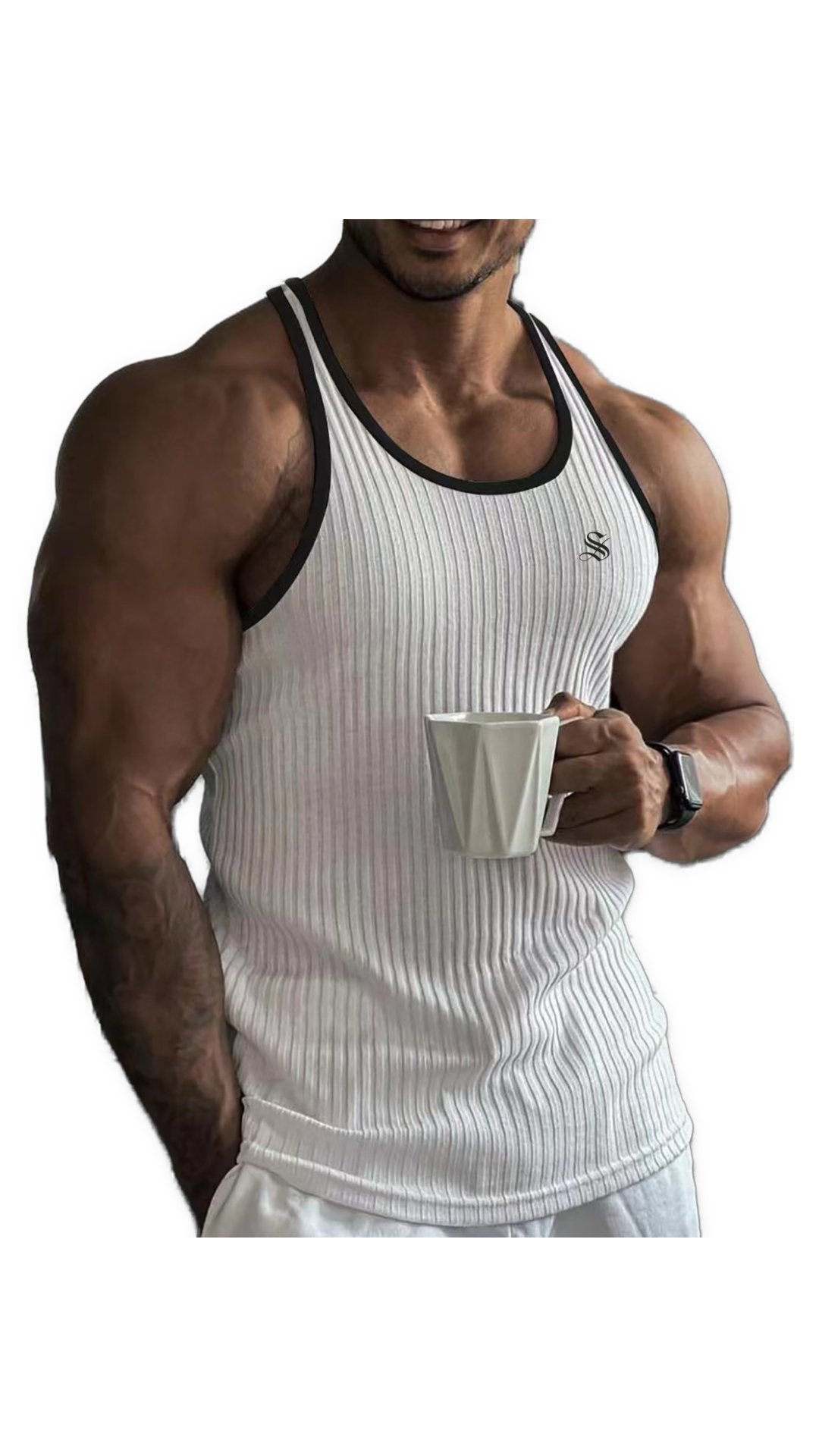 TP99 - Tank Top for Men - Sarman Fashion - Wholesale Clothing Fashion Brand for Men from Canada