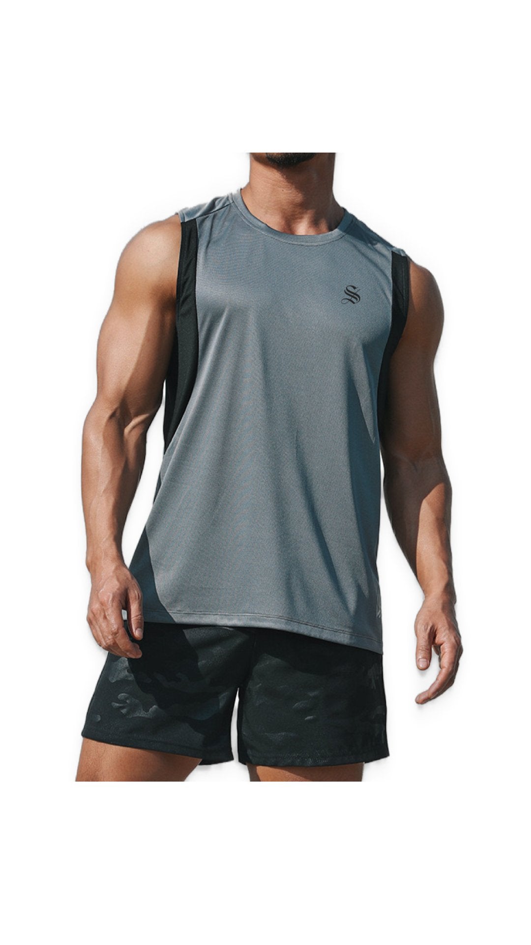 TunOuT - Tank Top for Men - Sarman Fashion - Wholesale Clothing Fashion Brand for Men from Canada