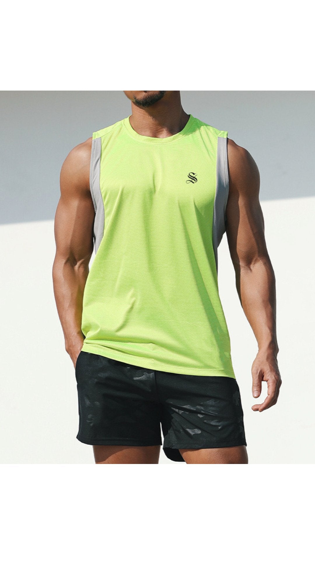 TunOuT - Tank Top for Men - Sarman Fashion - Wholesale Clothing Fashion Brand for Men from Canada