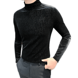 ULG 2 - High Neck Long Sleeve Shirt for Men - Sarman Fashion - Wholesale Clothing Fashion Brand for Men from Canada