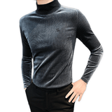 ULG 2 - High Neck Long Sleeve Shirt for Men - Sarman Fashion - Wholesale Clothing Fashion Brand for Men from Canada