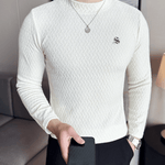 ULG 3 - High Neck Long Sleeve Shirt for Men - Sarman Fashion - Wholesale Clothing Fashion Brand for Men from Canada