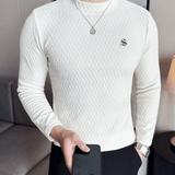 ULG 3 - High Neck Long Sleeve Shirt for Men - Sarman Fashion - Wholesale Clothing Fashion Brand for Men from Canada