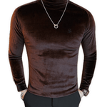 ULG 4 - High Neck Long Sleeve Shirt for Men - Sarman Fashion - Wholesale Clothing Fashion Brand for Men from Canada