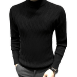 ULG 6 - High Neck Long Sleeve Shirt for Men - Sarman Fashion - Wholesale Clothing Fashion Brand for Men from Canada