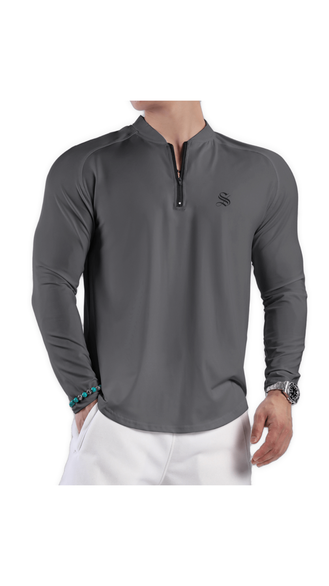 Vanida 3 - Track Top for Men - Sarman Fashion - Wholesale Clothing Fashion Brand for Men from Canada