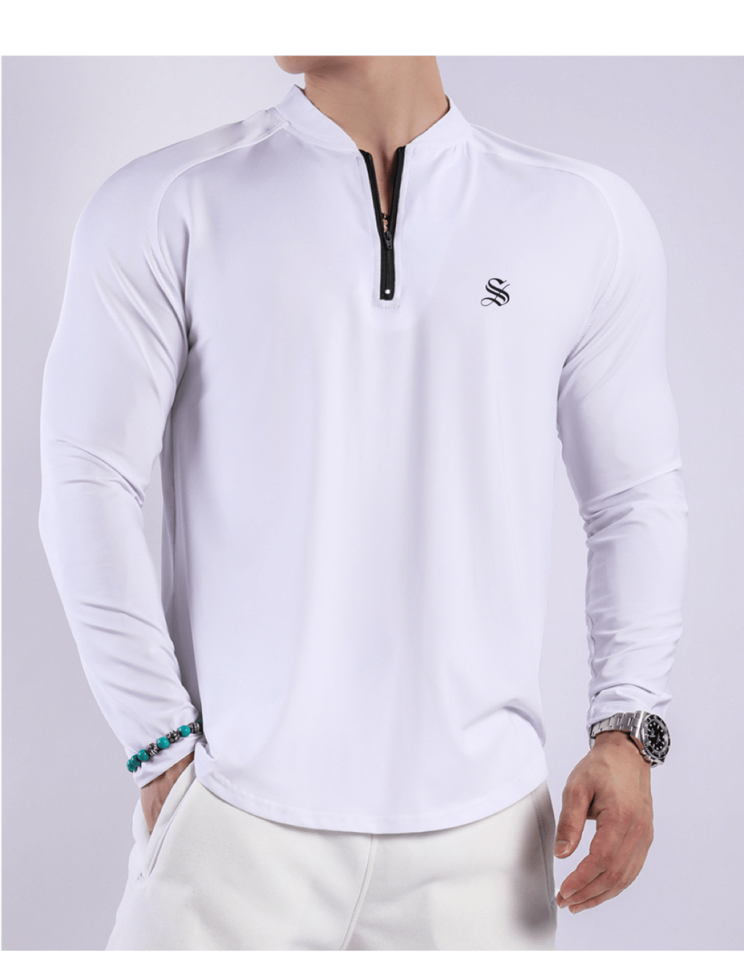 Vanida 3 - Track Top for Men - Sarman Fashion - Wholesale Clothing Fashion Brand for Men from Canada