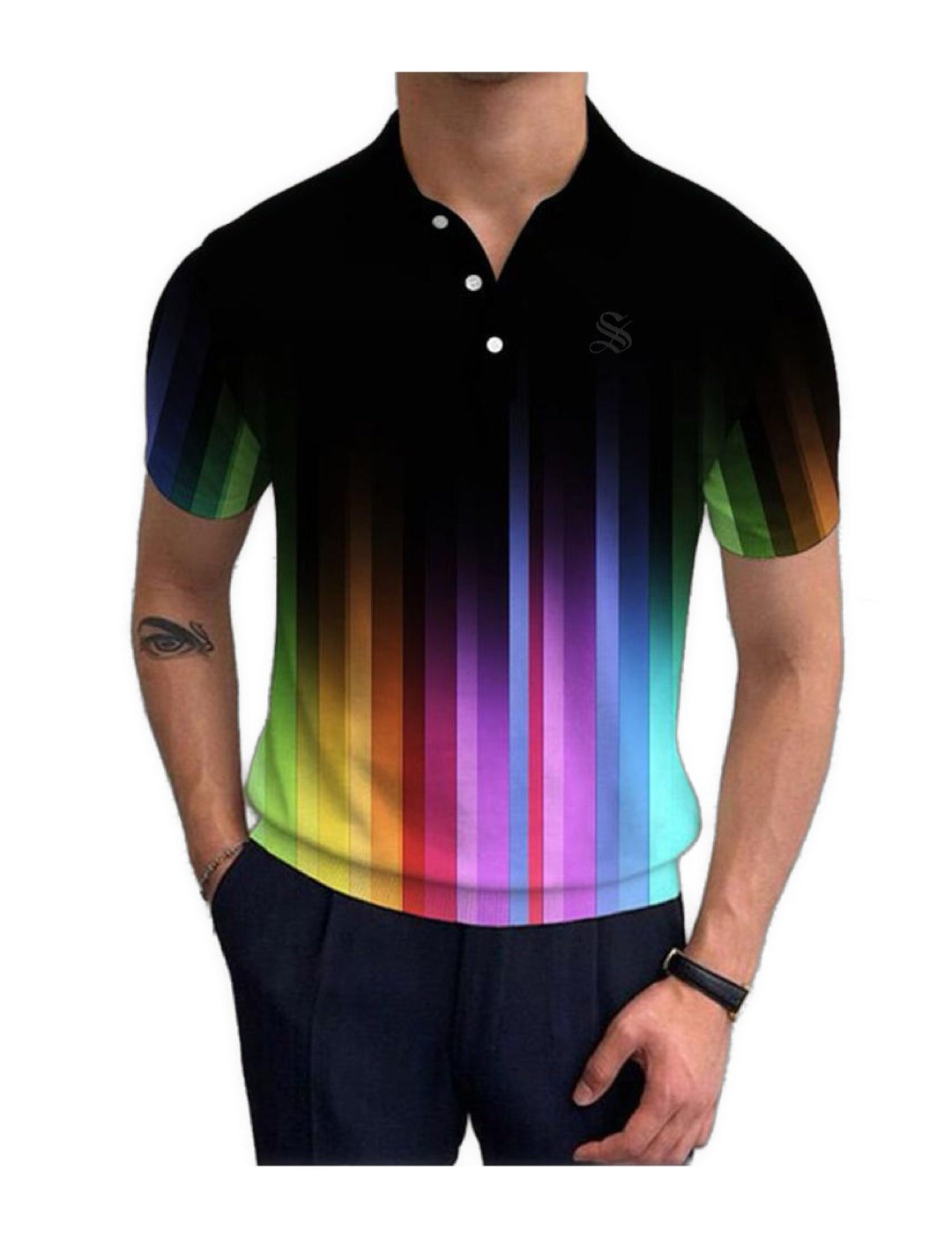 Vista 5 - Polo Shirt for Men - Sarman Fashion - Wholesale Clothing Fashion Brand for Men from Canada