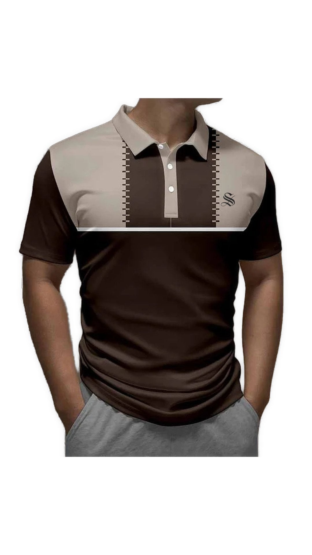 Vista - Polo Shirt for Men - Sarman Fashion - Wholesale Clothing Fashion Brand for Men from Canada