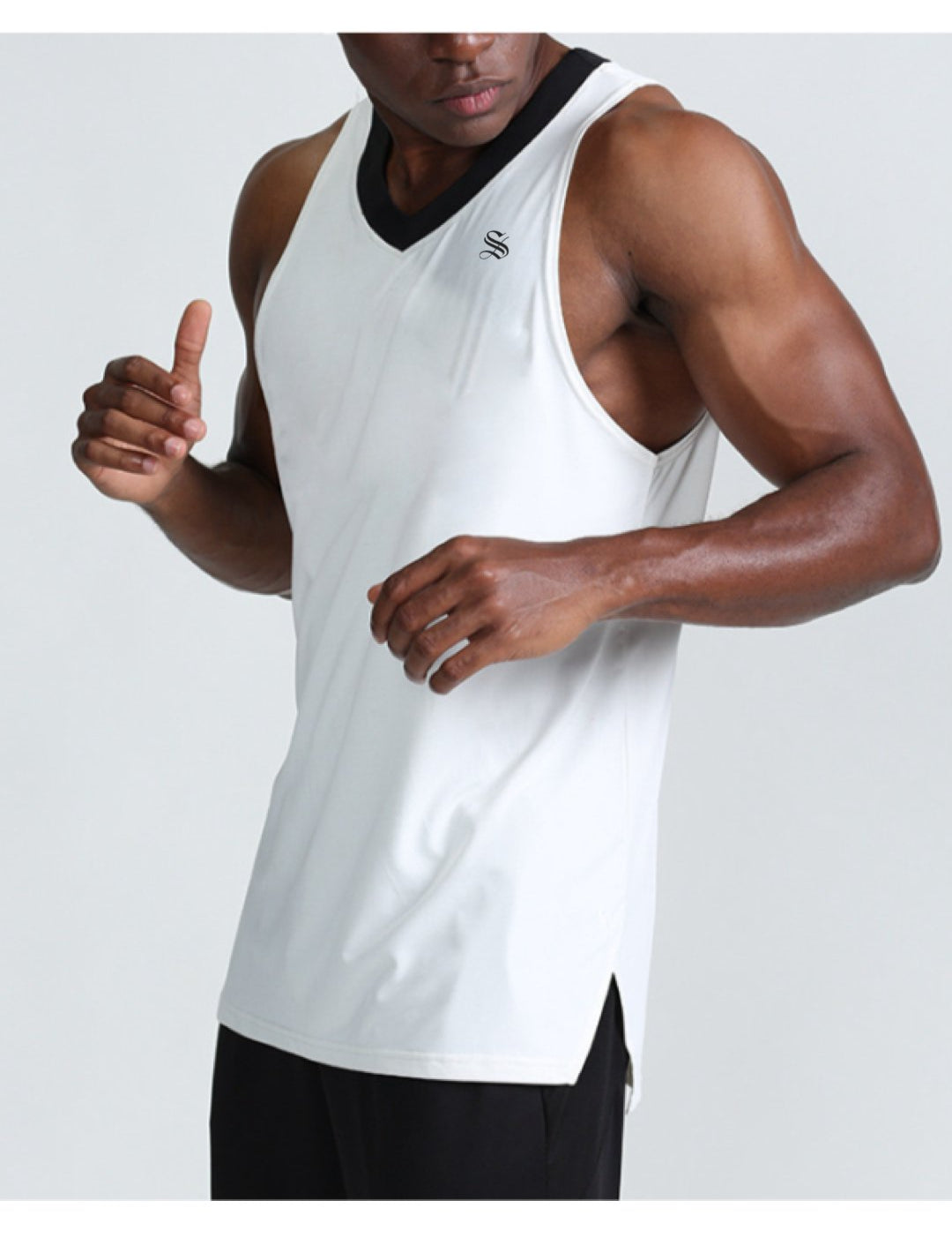 Visu - Tank Top for Men - Sarman Fashion - Wholesale Clothing Fashion Brand for Men from Canada