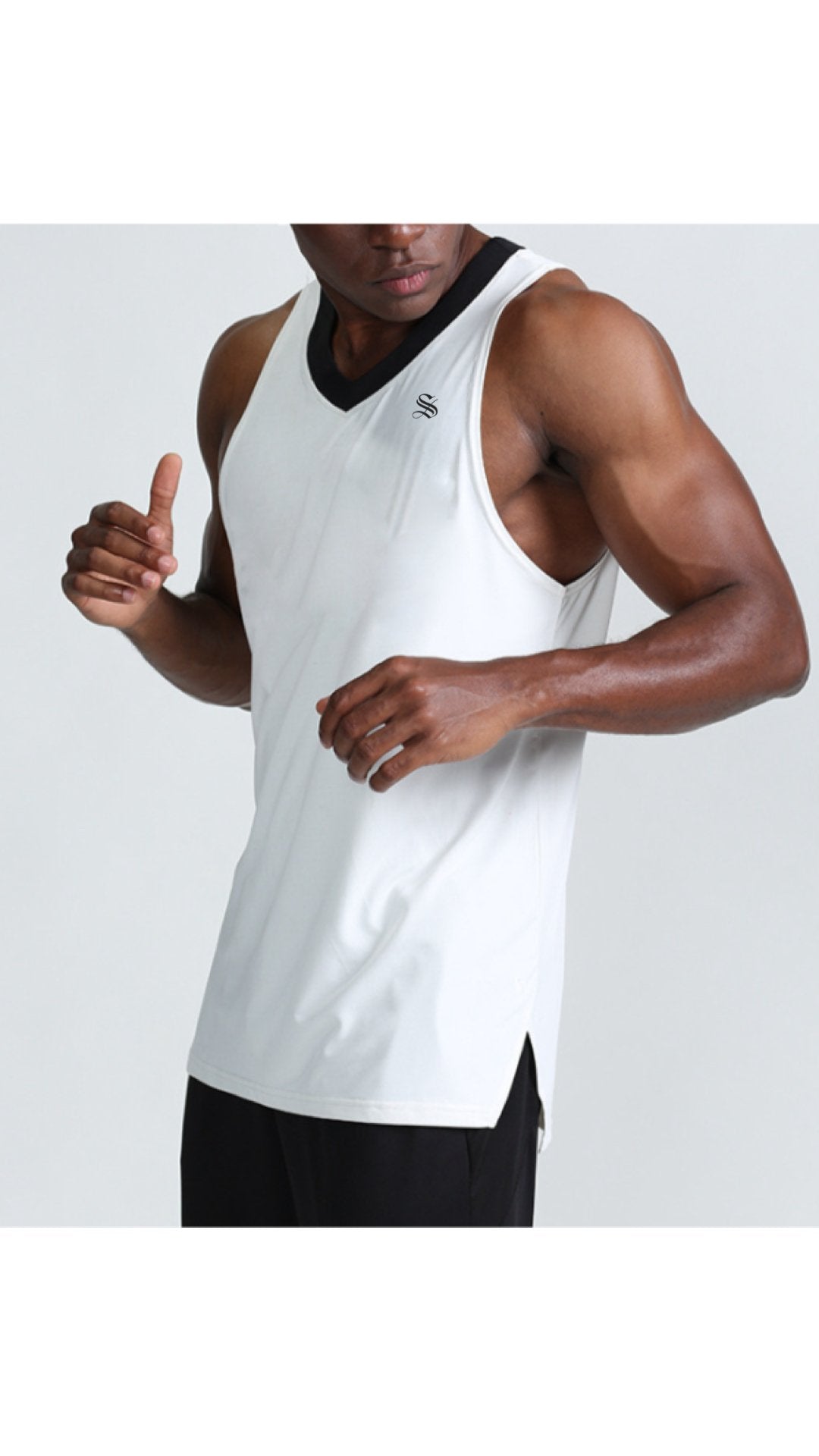 Visu - Tank Top for Men - Sarman Fashion - Wholesale Clothing Fashion Brand for Men from Canada