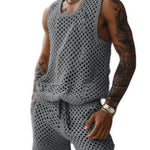 Voppa - Set Tank Top & Shorts for Men - Sarman Fashion - Wholesale Clothing Fashion Brand for Men from Canada