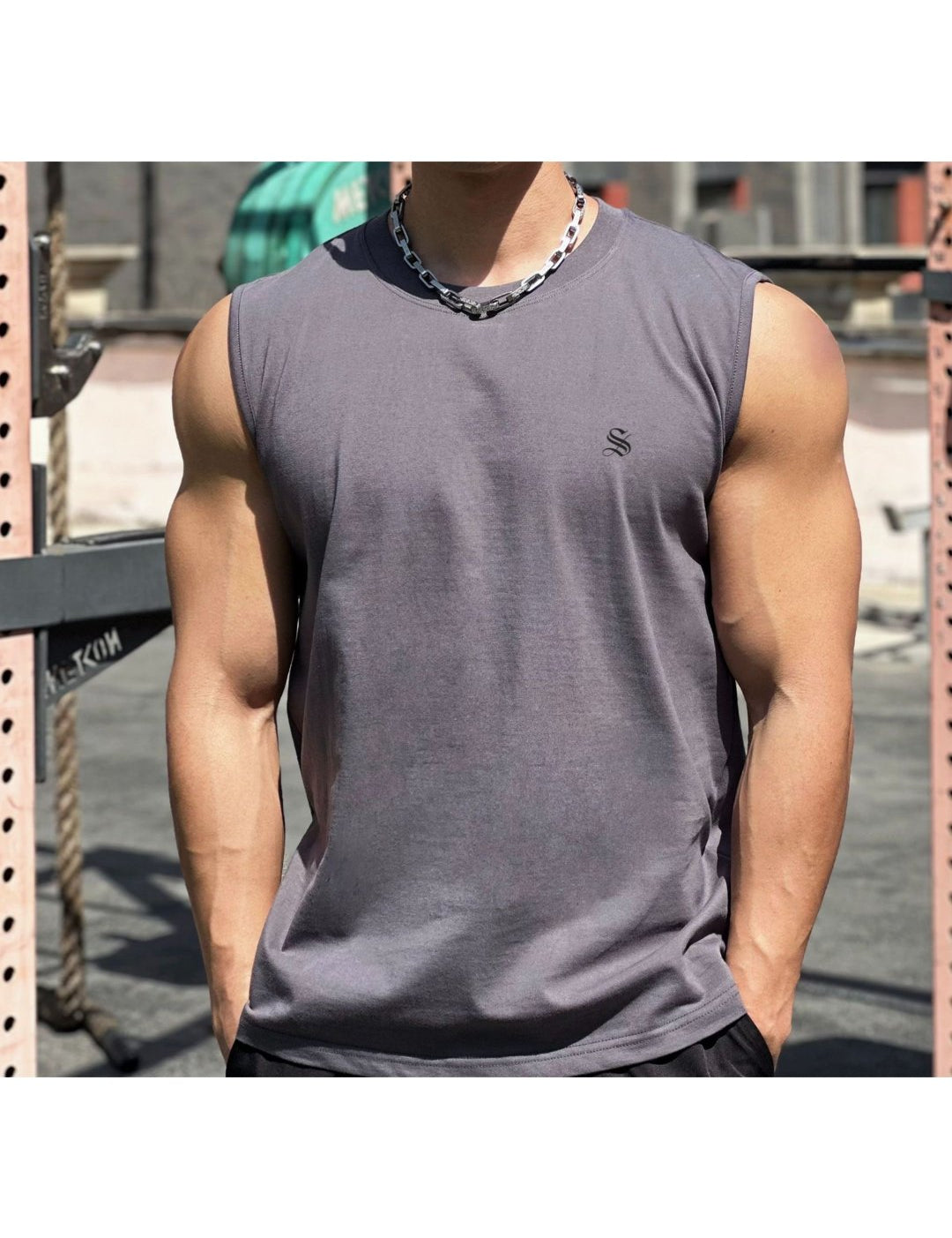 VRVN 2 - Tank Top for Men - Sarman Fashion - Wholesale Clothing Fashion Brand for Men from Canada