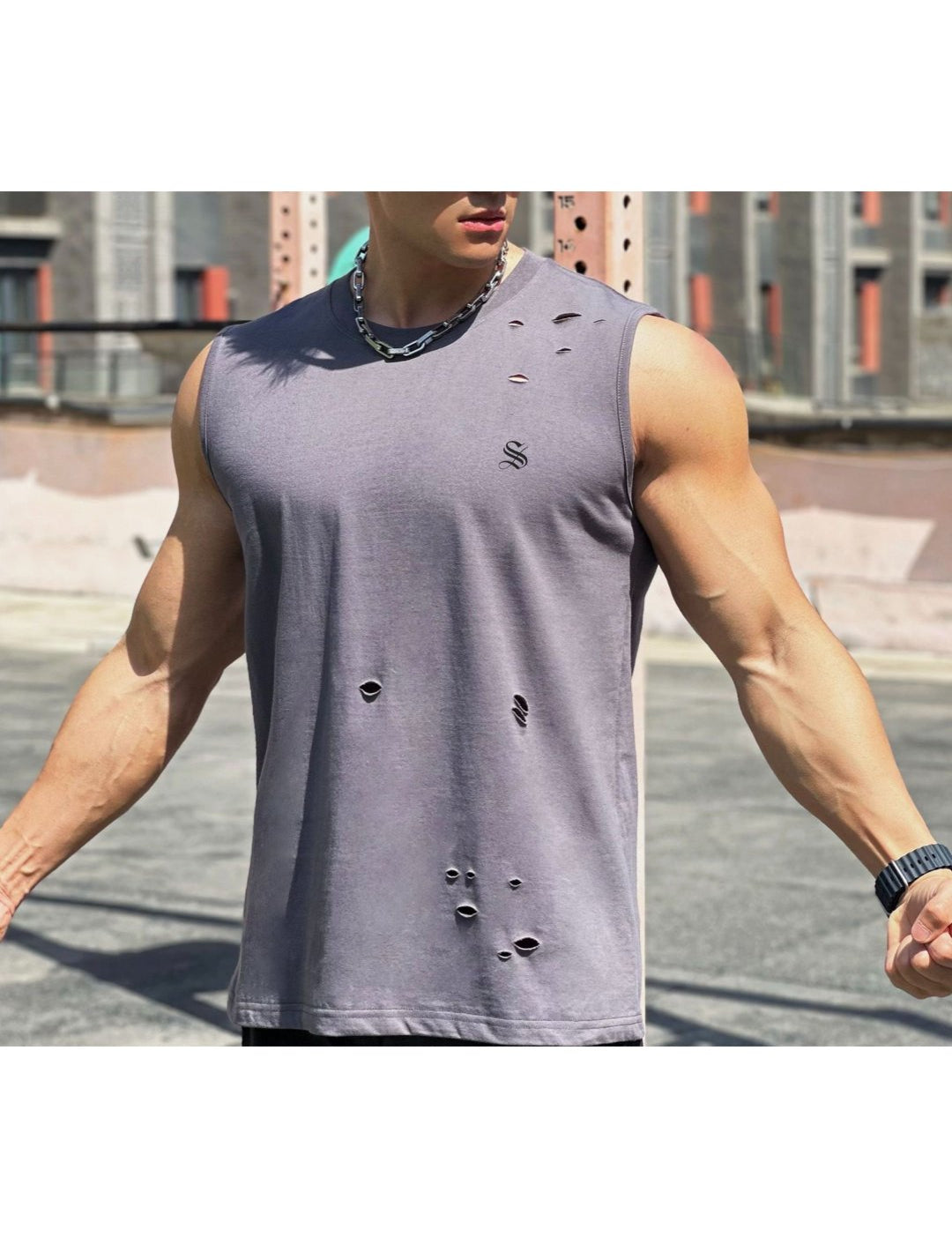 VRVN - Tank Top for Men - Sarman Fashion - Wholesale Clothing Fashion Brand for Men from Canada