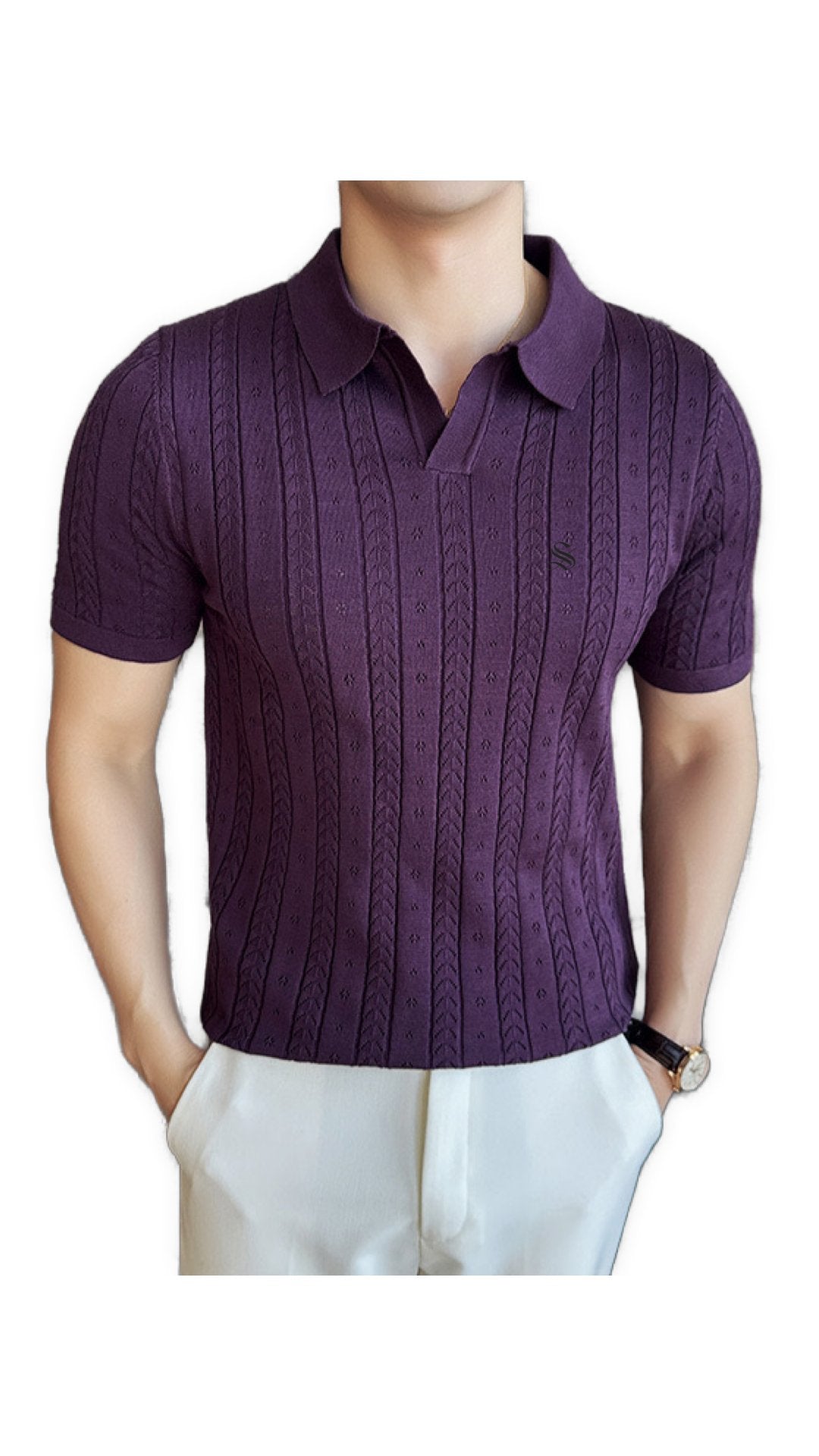 Vshao - Polo Shirt for Men - Sarman Fashion - Wholesale Clothing Fashion Brand for Men from Canada