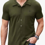 WillS - Short Sleeves Shirt for Men - Sarman Fashion - Wholesale Clothing Fashion Brand for Men from Canada