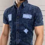 Wpuk - Short Sleeves Shirt for Men - Sarman Fashion - Wholesale Clothing Fashion Brand for Men from Canada