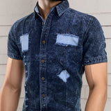 Wpuk - Short Sleeves Shirt for Men - Sarman Fashion - Wholesale Clothing Fashion Brand for Men from Canada