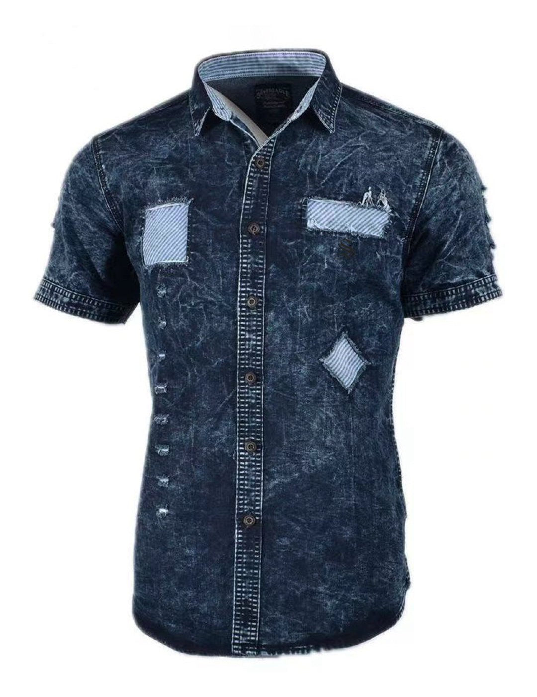 Wpuk - Short Sleeves Shirt for Men - Sarman Fashion - Wholesale Clothing Fashion Brand for Men from Canada