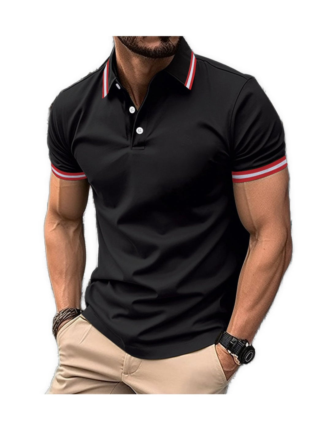 Wrambi - Polo Shirt for Men - Sarman Fashion - Wholesale Clothing Fashion Brand for Men from Canada