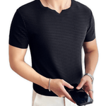 Xurki 3 - V - Neck T-Shirt for Men - Sarman Fashion - Wholesale Clothing Fashion Brand for Men from Canada