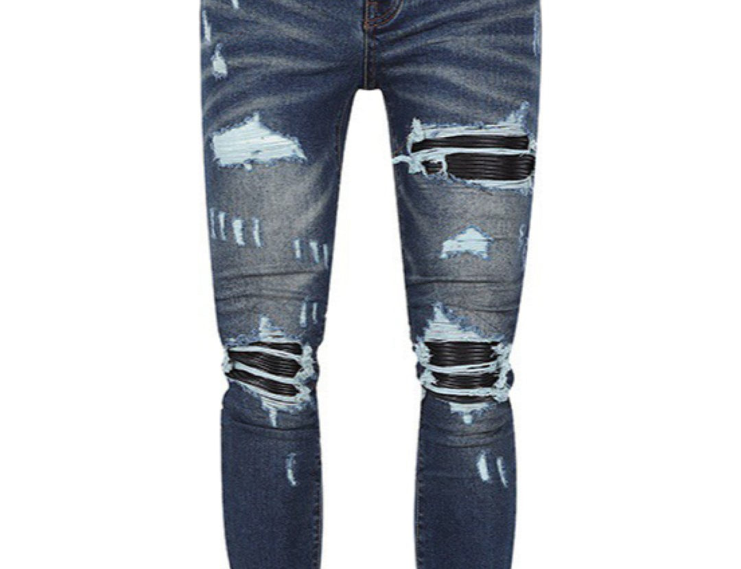 Zafru - Skinny Legs Denim Jeans for Men - Sarman Fashion - Wholesale Clothing Fashion Brand for Men from Canada