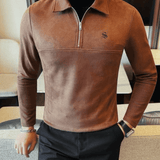 ZamJ - Long Sleeves Polo Shirt for Men - Sarman Fashion - Wholesale Clothing Fashion Brand for Men from Canada