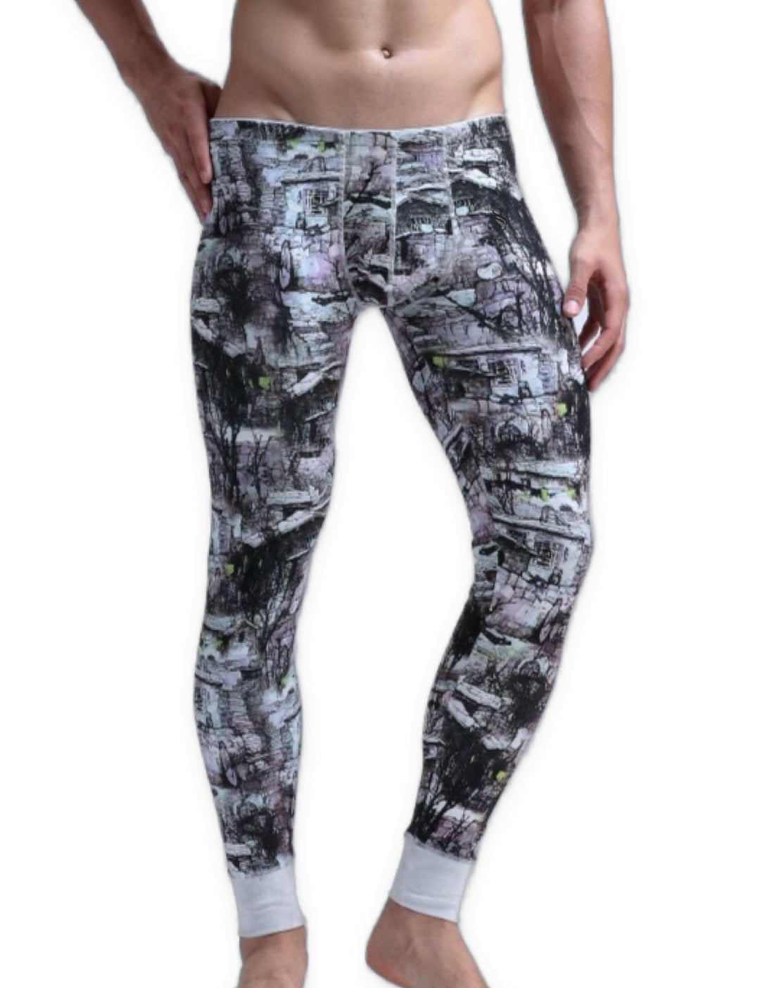 Zana 4 - Leggings for Men - Sarman Fashion - Wholesale Clothing Fashion Brand for Men from Canada