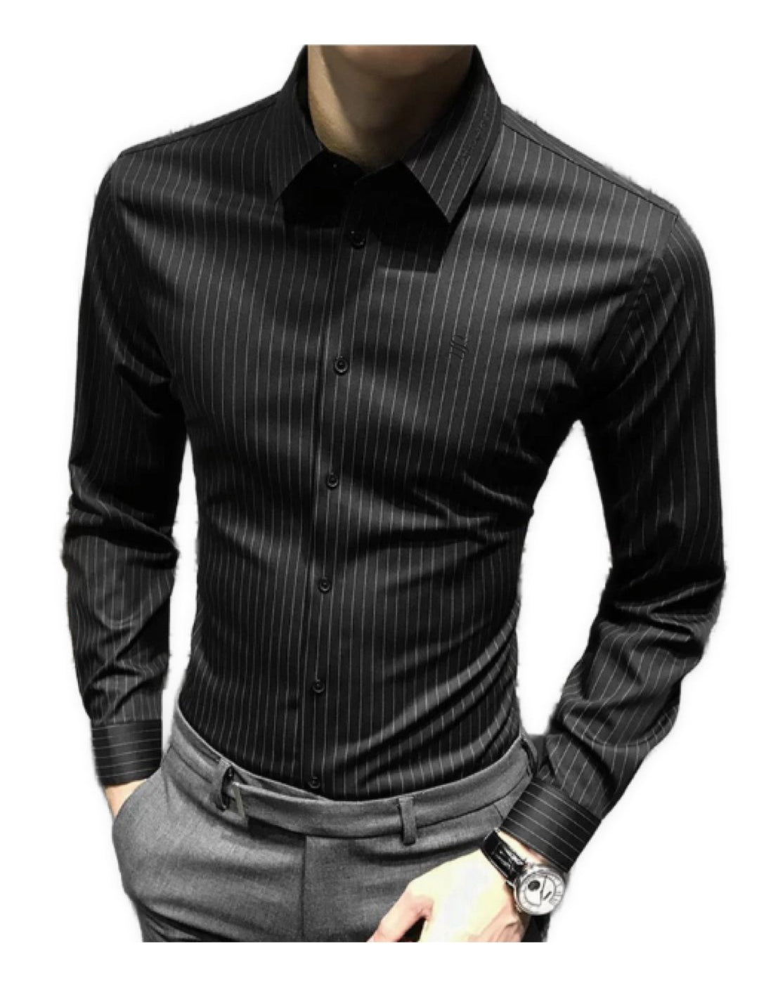 Zapa - Long Sleeves Shirt for Men - Sarman Fashion - Wholesale Clothing Fashion Brand for Men from Canada