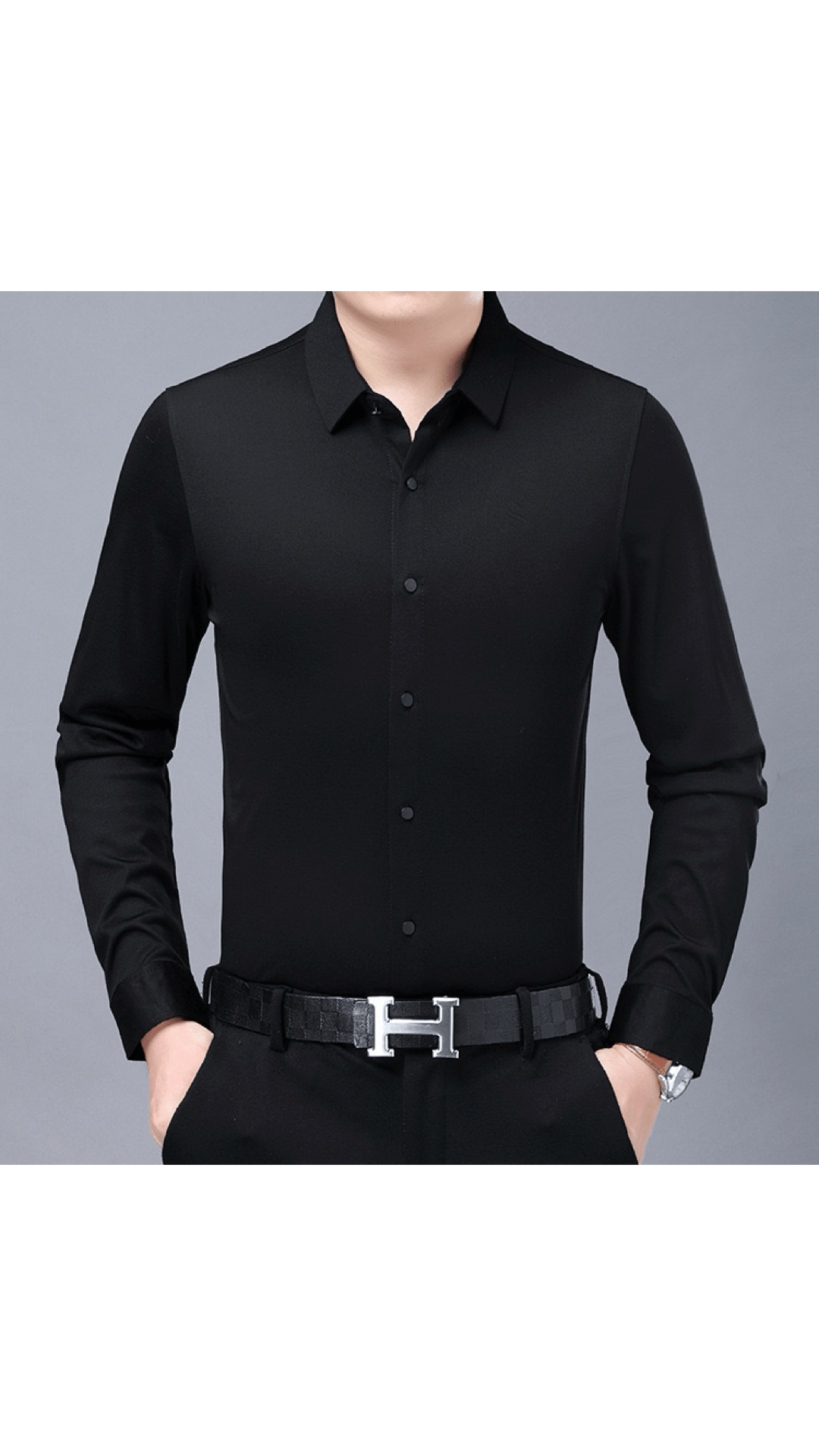 ZAR 2 - Long Sleeves Shirt for Men - Sarman Fashion - Wholesale Clothing Fashion Brand for Men from Canada