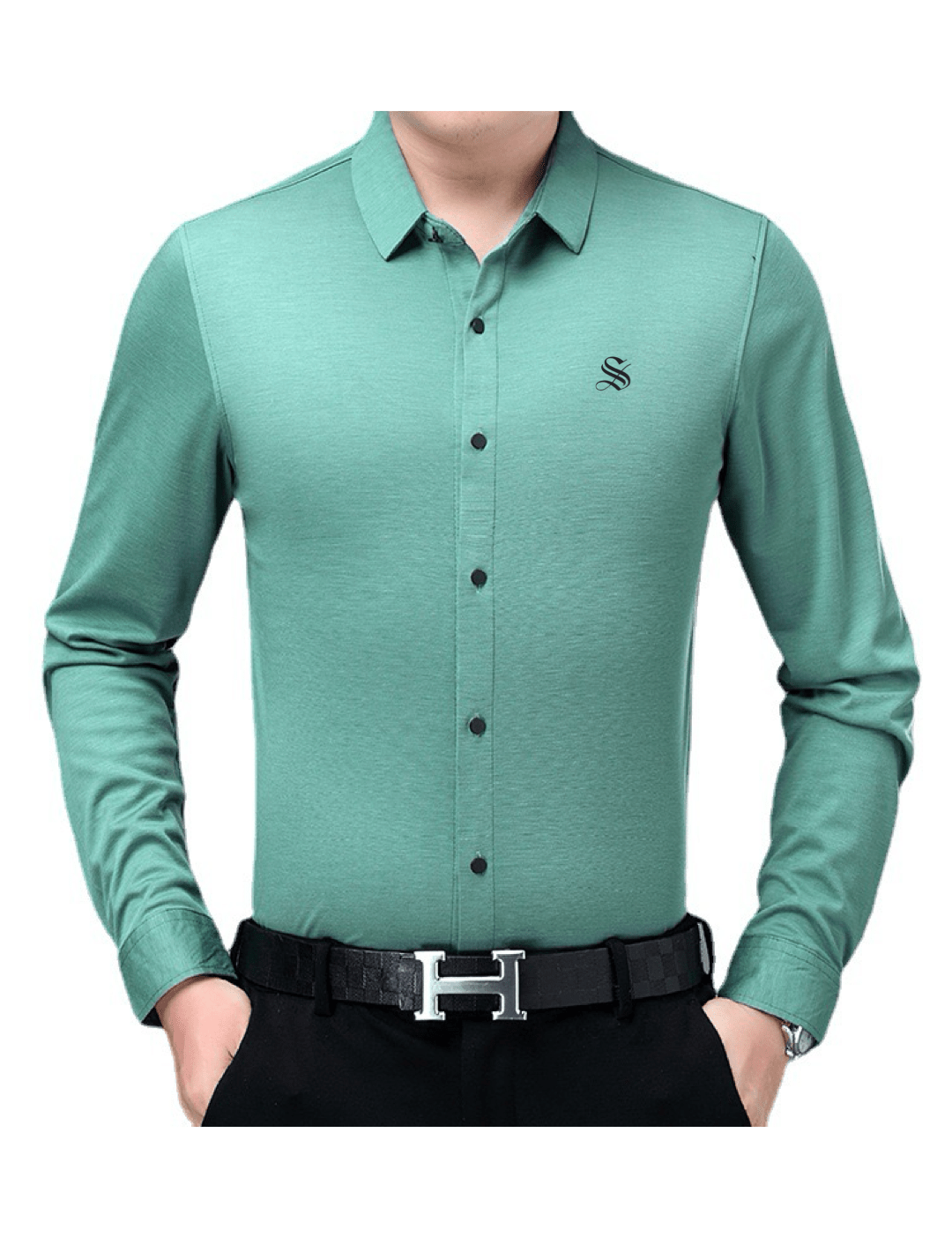 ZAR 2 - Long Sleeves Shirt for Men - Sarman Fashion - Wholesale Clothing Fashion Brand for Men from Canada