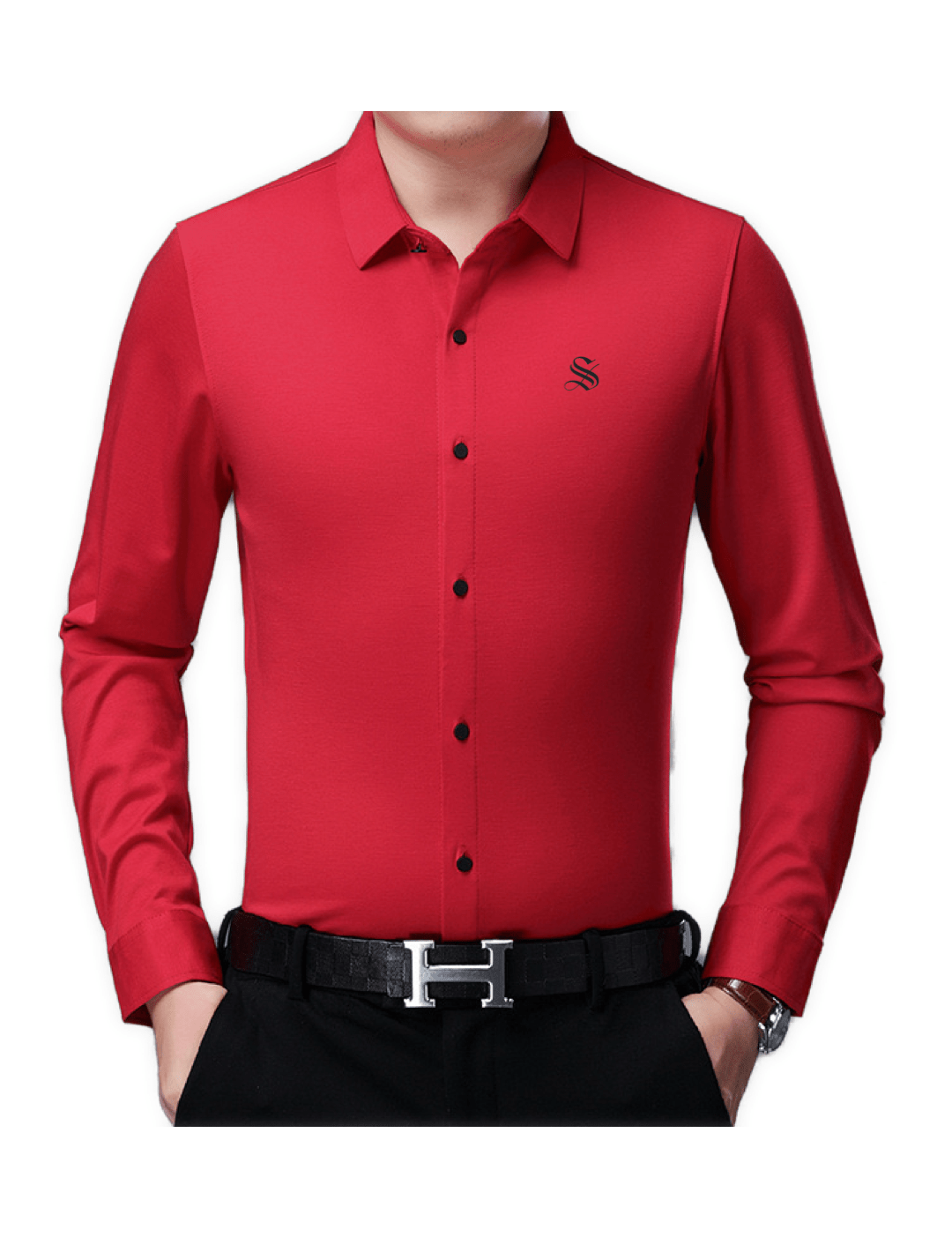 ZAR 2 - Long Sleeves Shirt for Men - Sarman Fashion - Wholesale Clothing Fashion Brand for Men from Canada