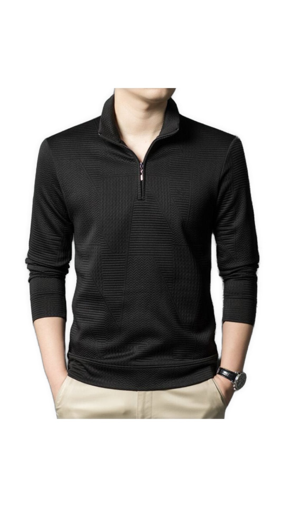 ZDibin - Track Top for Men - Sarman Fashion - Wholesale Clothing Fashion Brand for Men from Canada