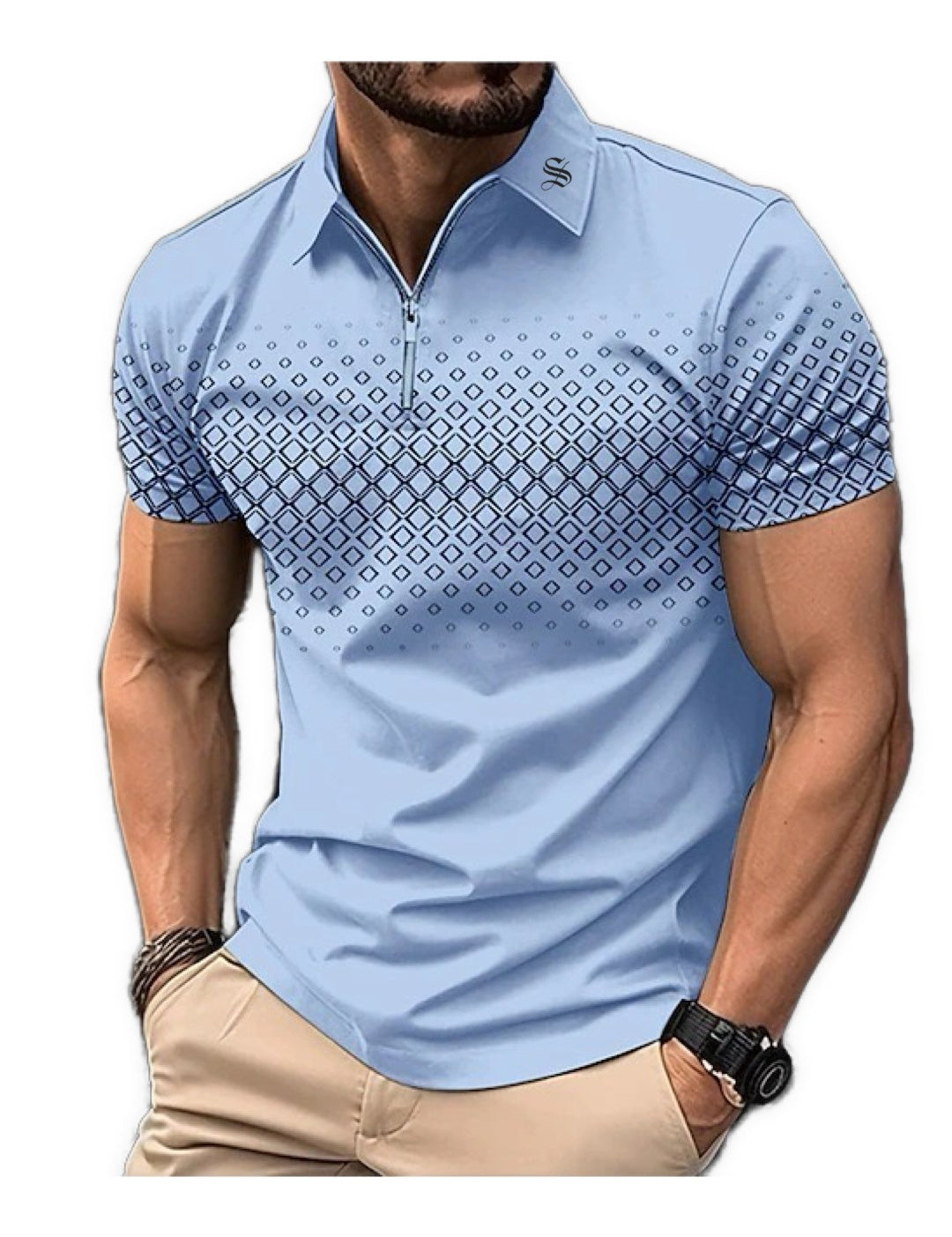 Zifiri - Polo Shirt for Men - Sarman Fashion - Wholesale Clothing Fashion Brand for Men from Canada