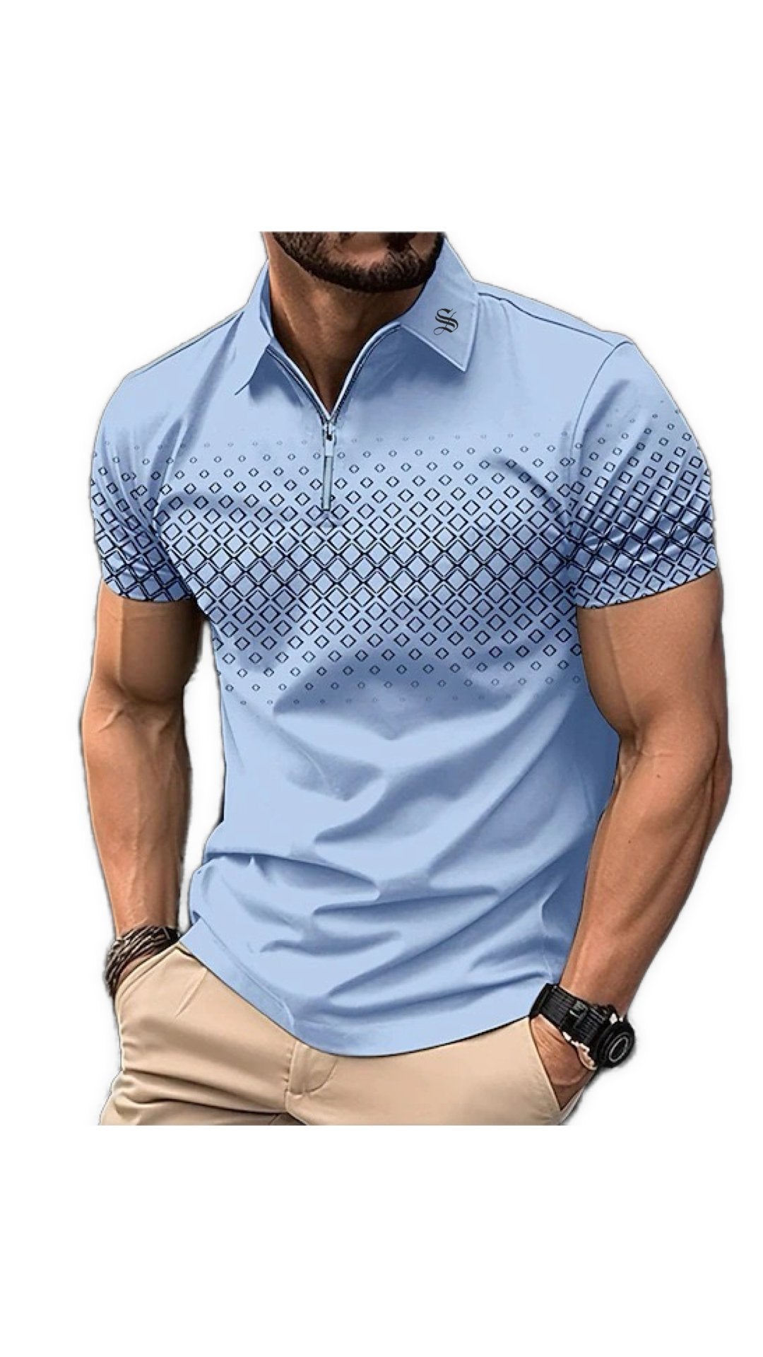 Zifiri - Polo Shirt for Men - Sarman Fashion - Wholesale Clothing Fashion Brand for Men from Canada