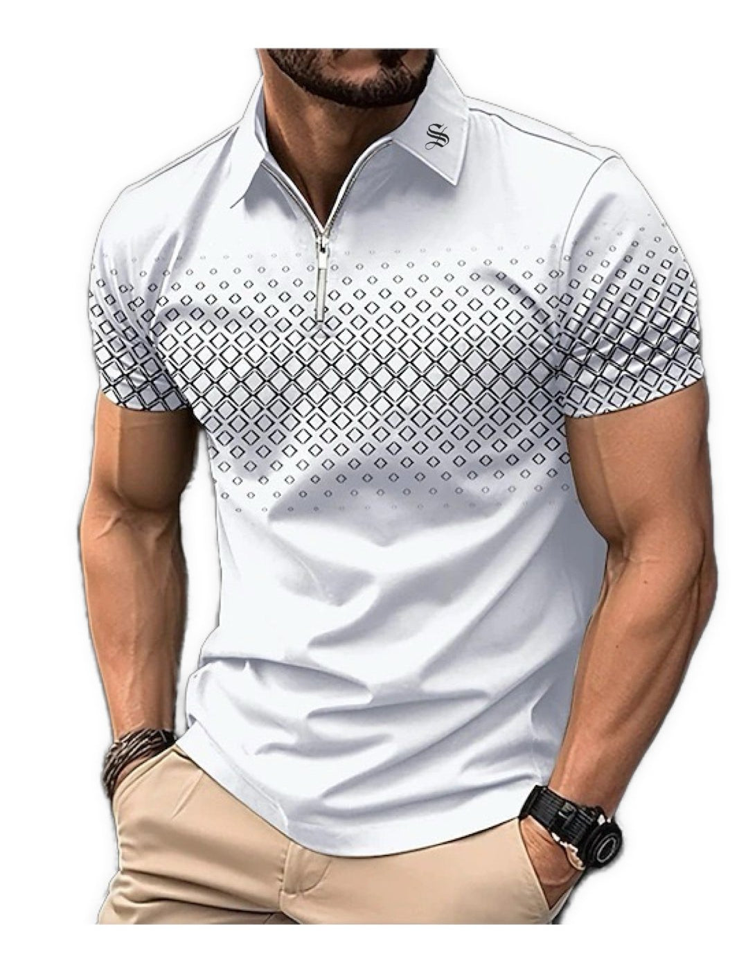 Zifiri - Polo Shirt for Men - Sarman Fashion - Wholesale Clothing Fashion Brand for Men from Canada