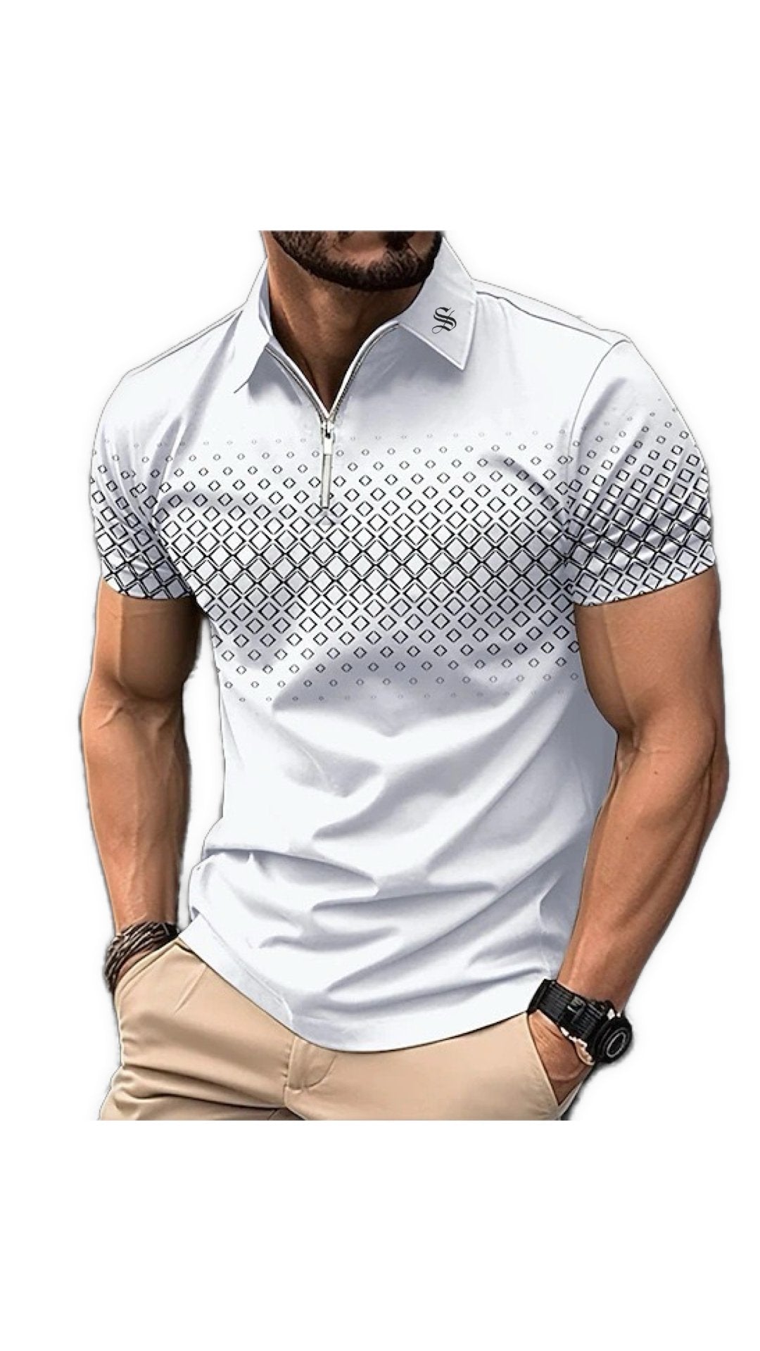 Zifiri - Polo Shirt for Men - Sarman Fashion - Wholesale Clothing Fashion Brand for Men from Canada