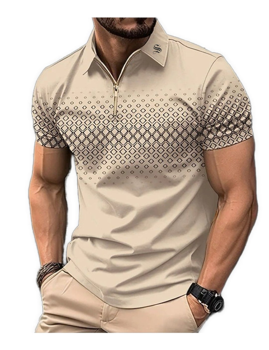 Zifiri - Polo Shirt for Men - Sarman Fashion - Wholesale Clothing Fashion Brand for Men from Canada