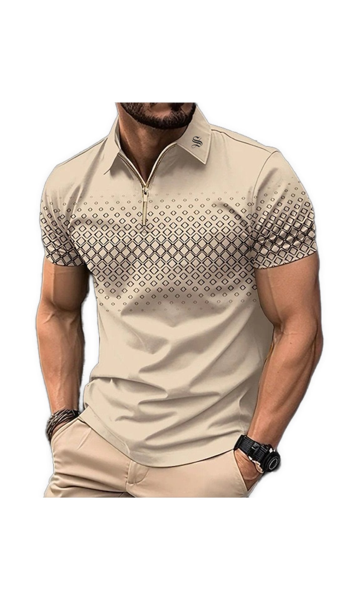 Zifiri - Polo Shirt for Men - Sarman Fashion - Wholesale Clothing Fashion Brand for Men from Canada