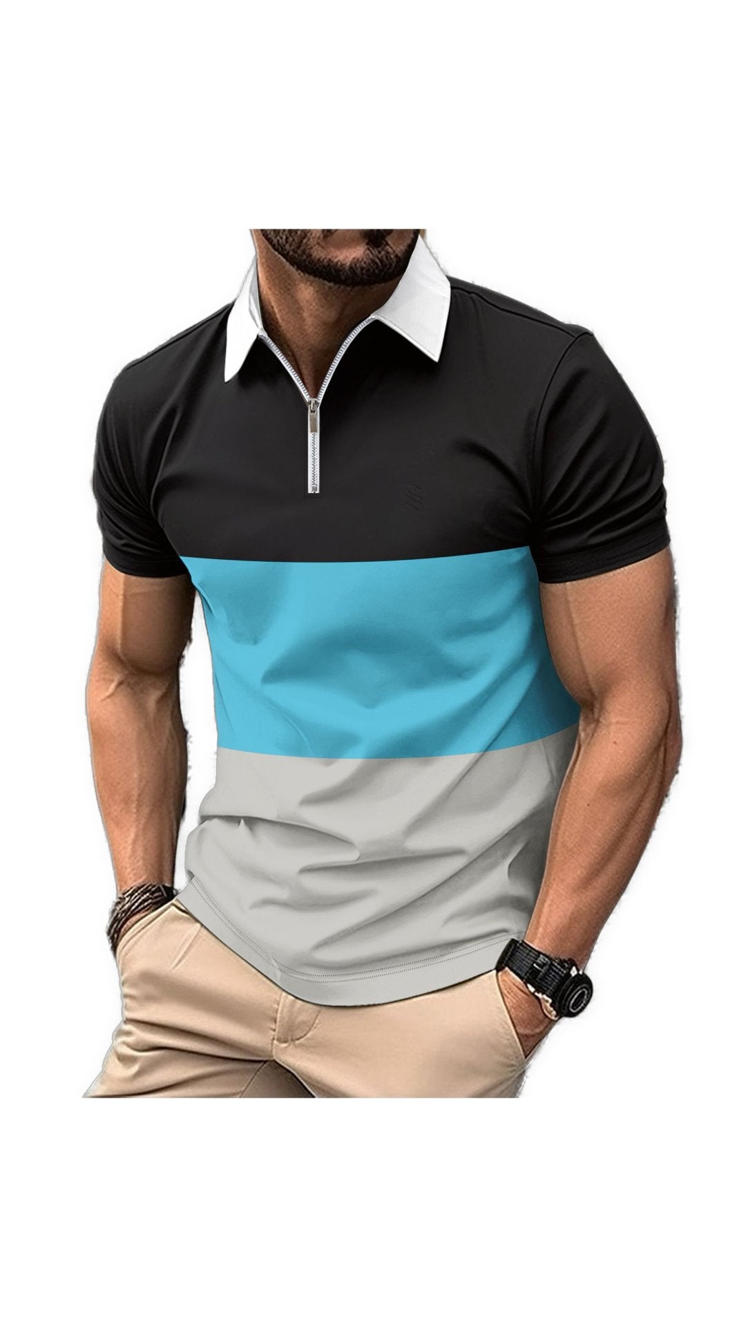 Zijik - Polo Shirt for Men - Sarman Fashion - Wholesale Clothing Fashion Brand for Men from Canada