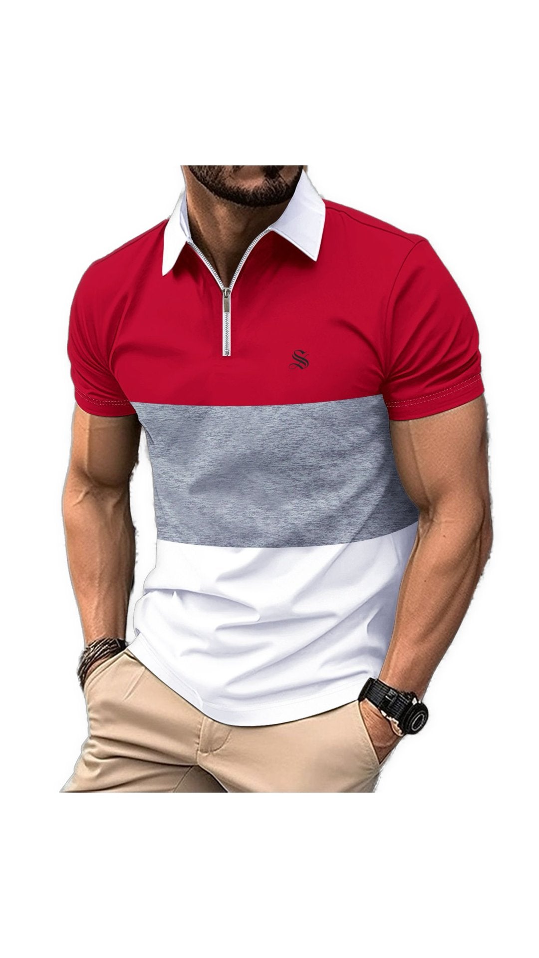 Zijik - Polo Shirt for Men - Sarman Fashion - Wholesale Clothing Fashion Brand for Men from Canada