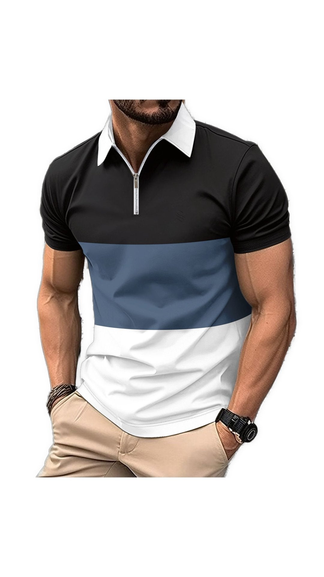 Zijik - Polo Shirt for Men - Sarman Fashion - Wholesale Clothing Fashion Brand for Men from Canada