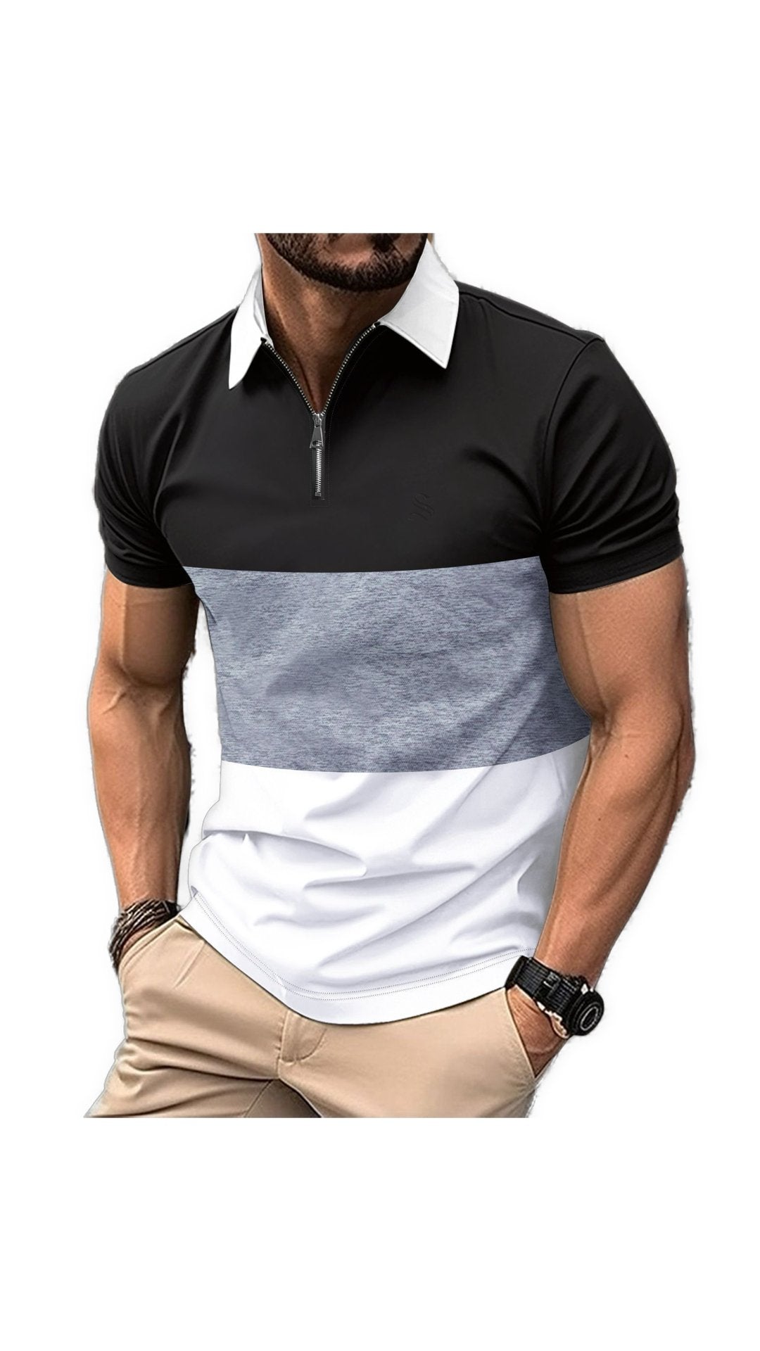 Zijik - Polo Shirt for Men - Sarman Fashion - Wholesale Clothing Fashion Brand for Men from Canada