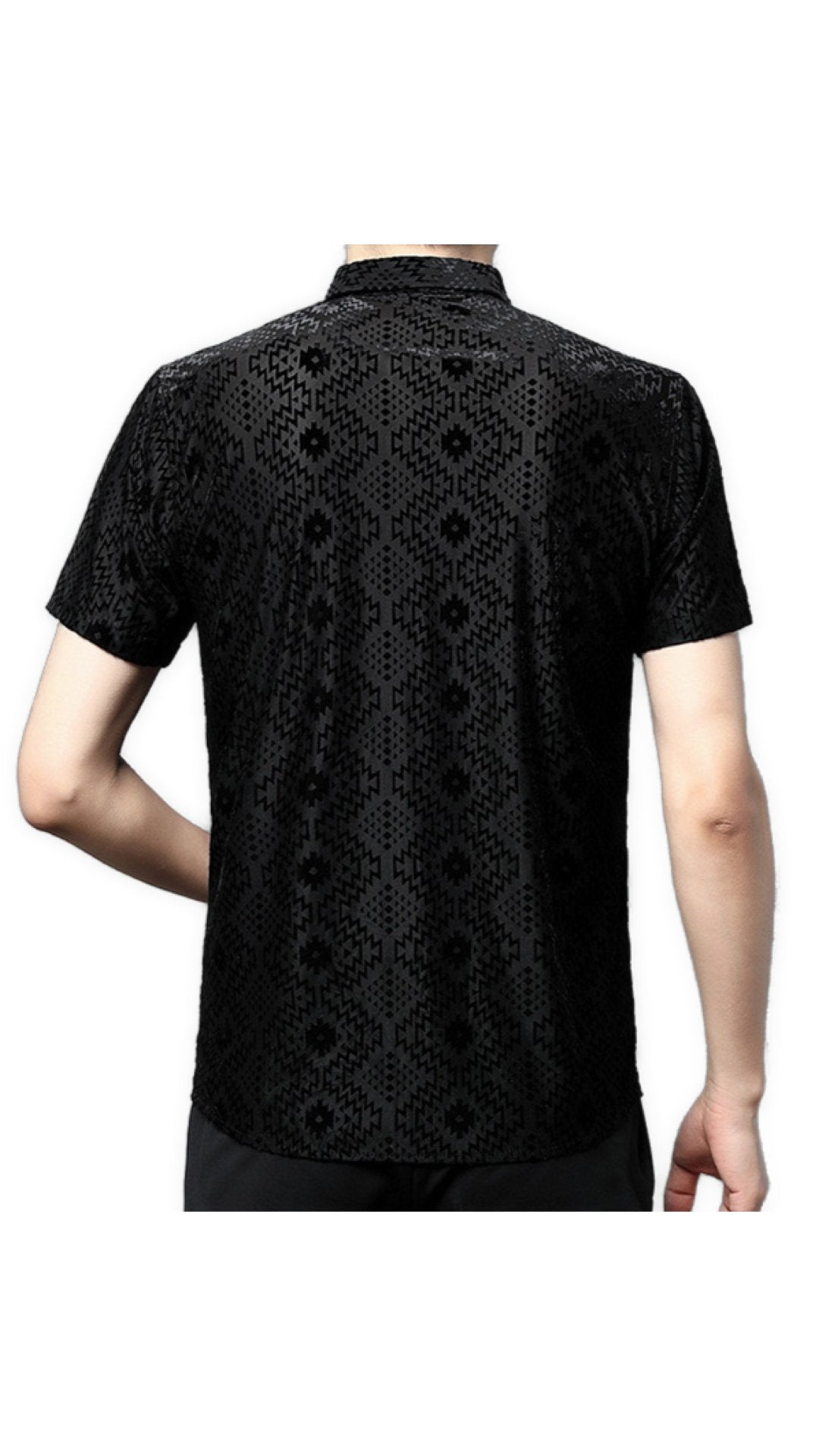 Zinah - Short Sleeves Shirt for Men - Sarman Fashion - Wholesale Clothing Fashion Brand for Men from Canada