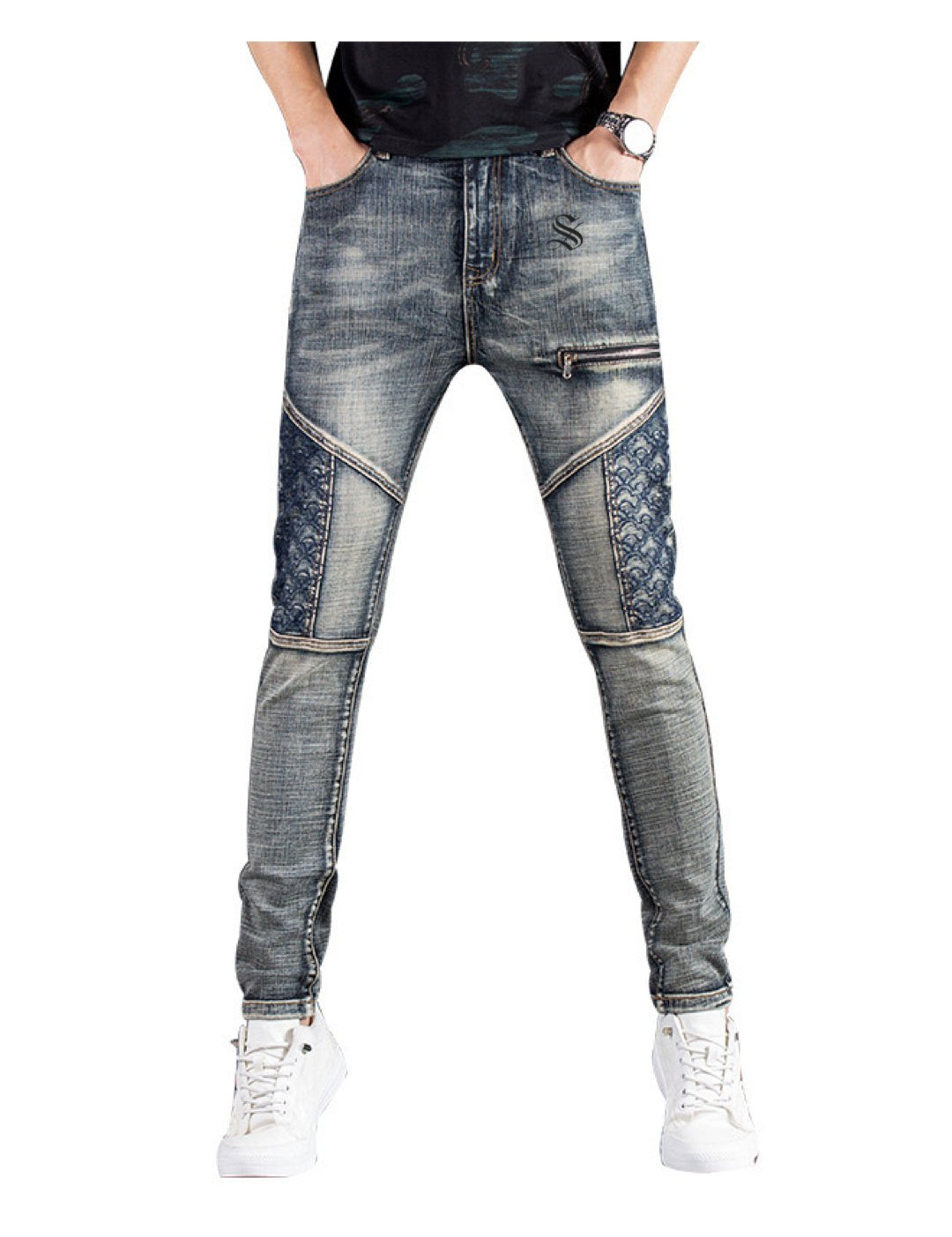 Zizjo 8 - Denim Jeans for Men - Sarman Fashion - Wholesale Clothing Fashion Brand for Men from Canada