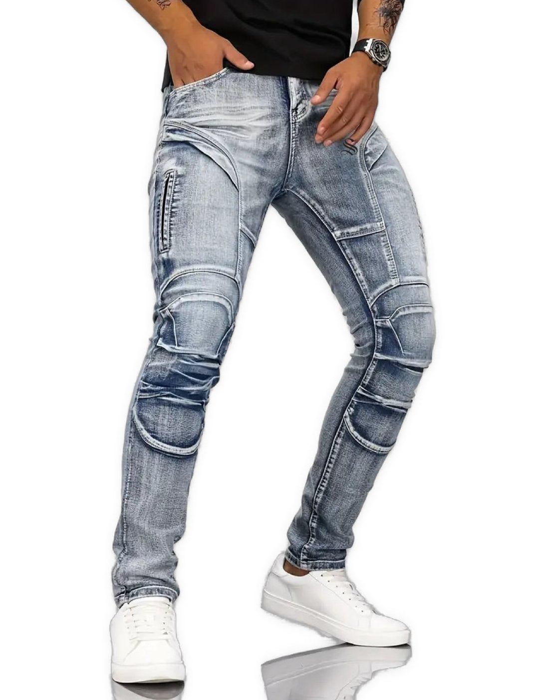 Zizjo - Denim Jeans for Men - Sarman Fashion - Wholesale Clothing Fashion Brand for Men from Canada