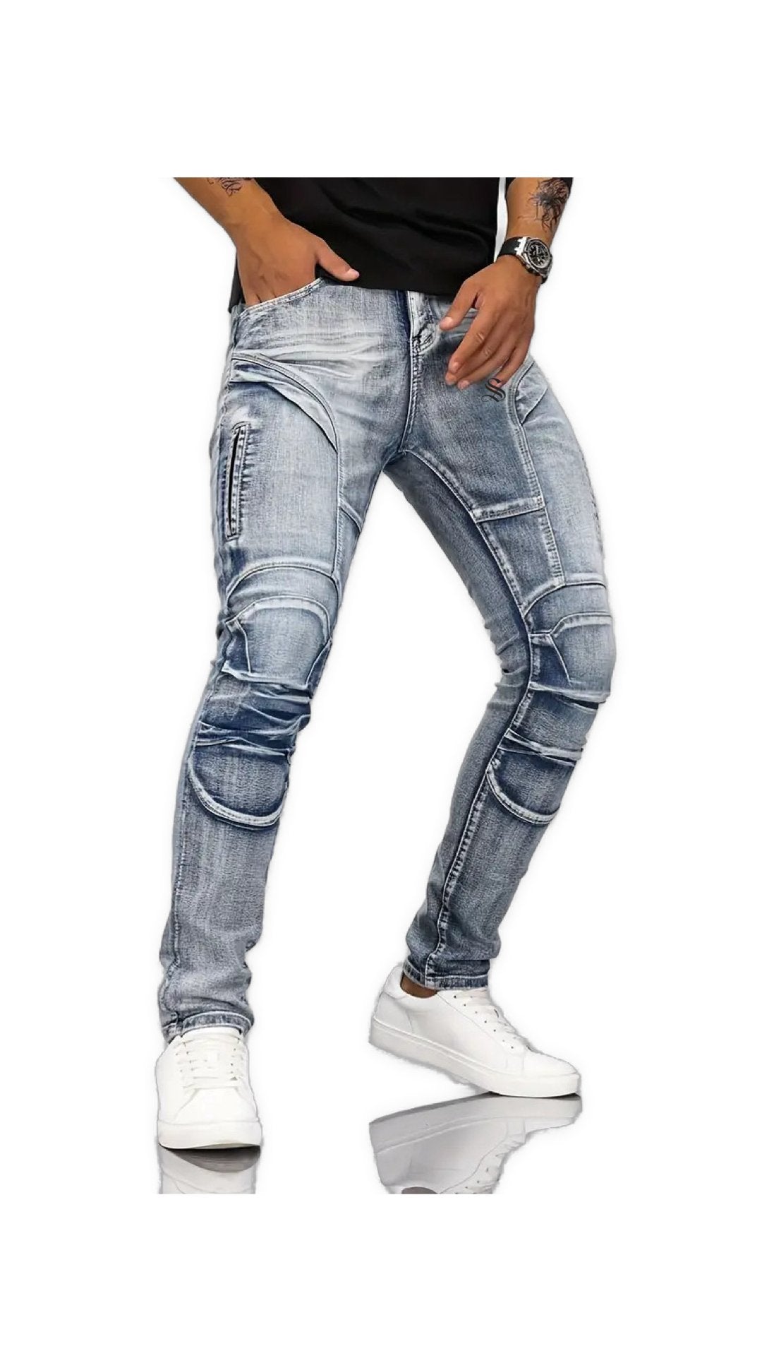 Zizjo - Denim Jeans for Men - Sarman Fashion - Wholesale Clothing Fashion Brand for Men from Canada