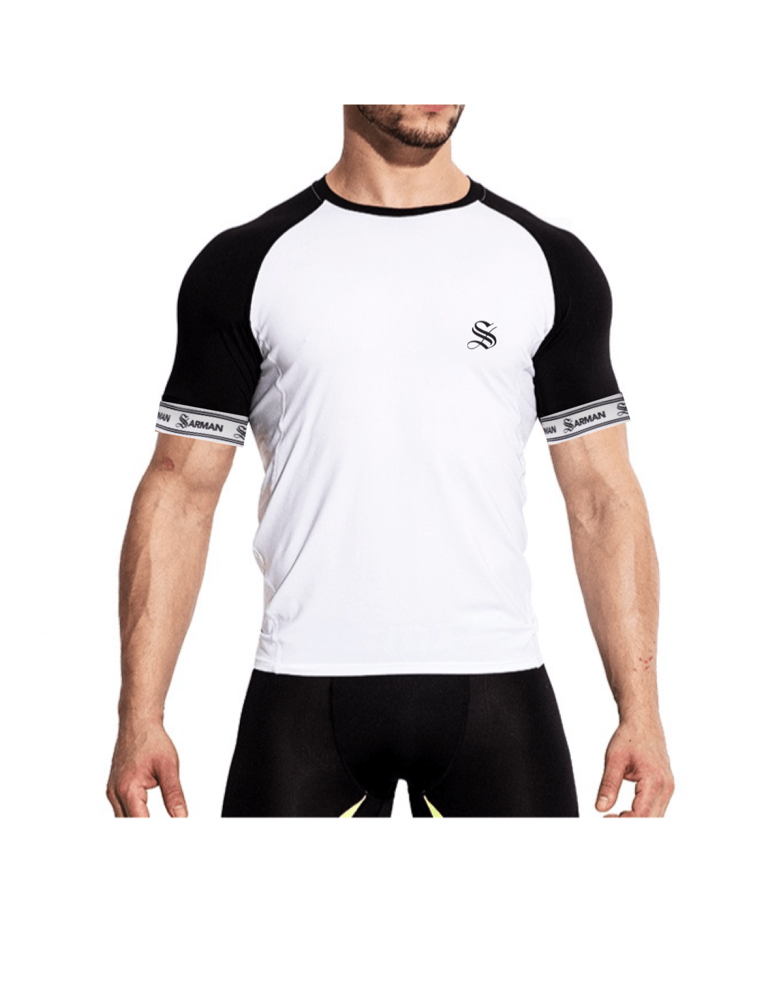 Zonic 2 - T-Shirt with Straps for Men - Sarman Fashion - Wholesale Clothing Fashion Brand for Men from Canada