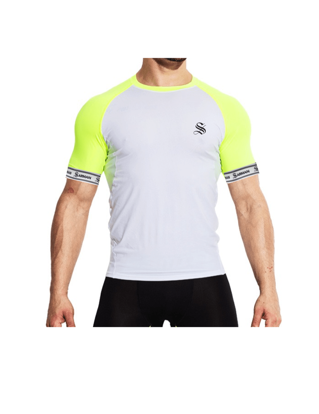 Zonic 4 - T-Shirt with Straps for Men - Sarman Fashion - Wholesale Clothing Fashion Brand for Men from Canada