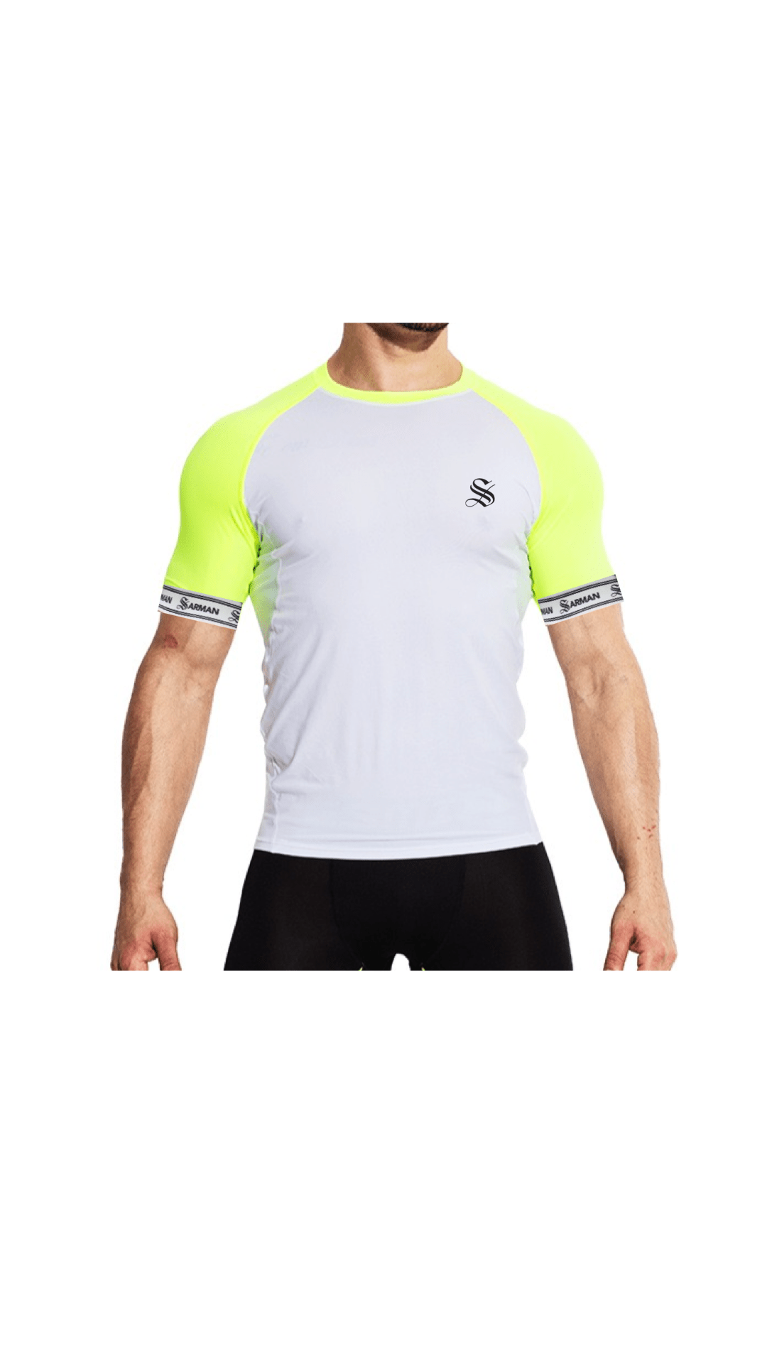 Zonic 4 - T-Shirt with Straps for Men - Sarman Fashion - Wholesale Clothing Fashion Brand for Men from Canada